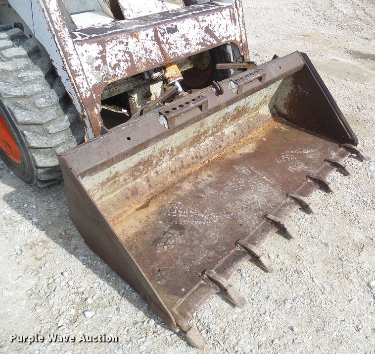 image for item DC2973 1988 Bobcat 743  skid steer loader