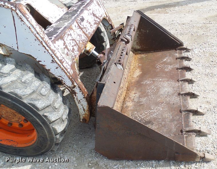 image for item DC2973 1988 Bobcat 743  skid steer loader