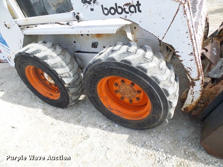 image for item DC2973 1988 Bobcat 743  skid steer loader