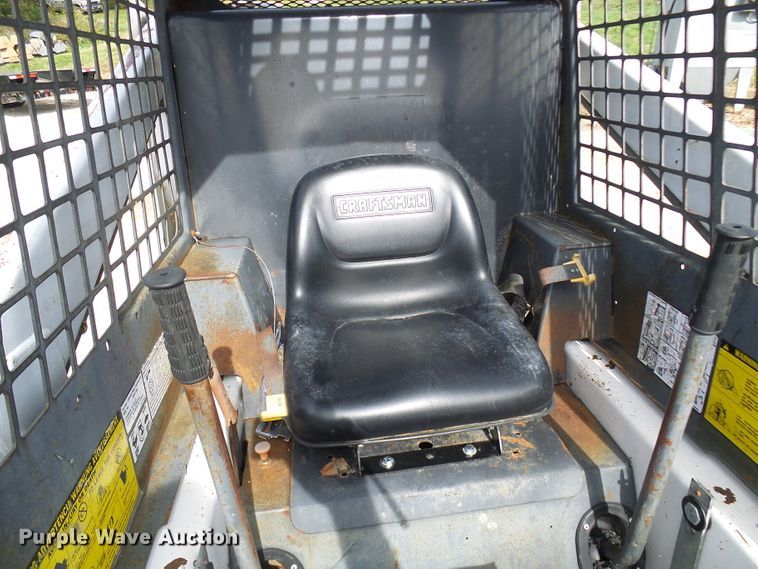 image for item DC2973 1988 Bobcat 743  skid steer loader