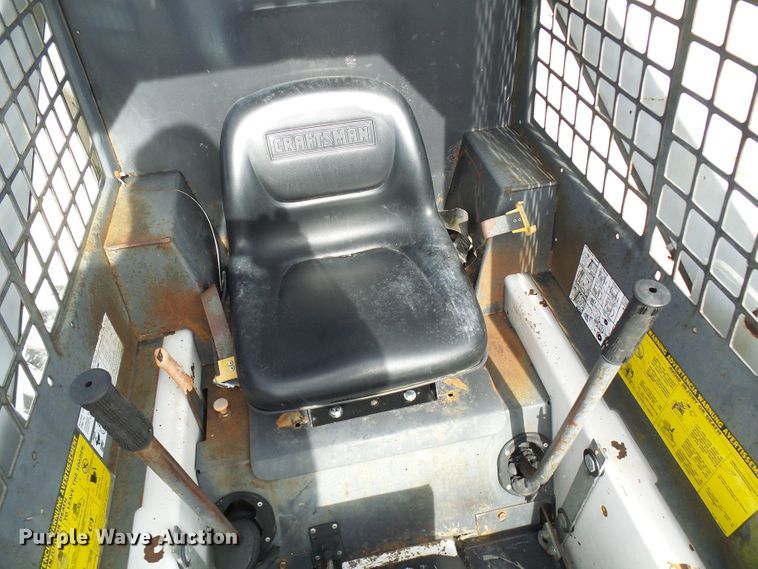 image for item DC2973 1988 Bobcat 743  skid steer loader