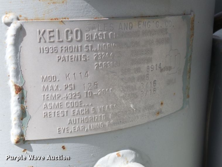 image for item DC2975 Kleco KH55C sand blaster