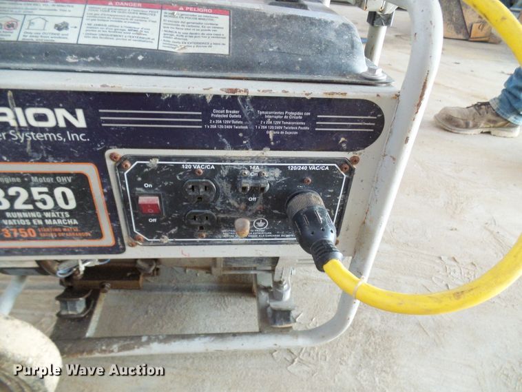 image for item DC2986 Centurion 3250  generator