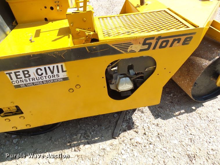 image for item DC2993 Stone SR2500  vibratory double drum roller