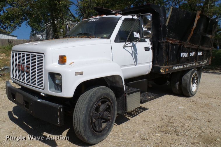 image for item DC2995 1990 GMC C6000  dump truck