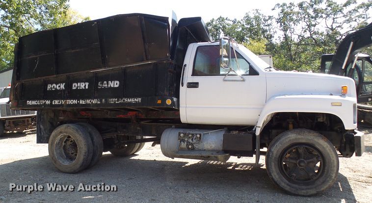 image for item DC2995 1990 GMC C6000  dump truck