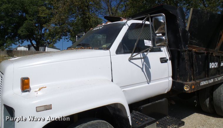 image for item DC2995 1990 GMC C6000  dump truck