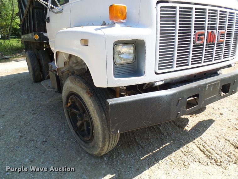 image for item DC2995 1990 GMC C6000  dump truck