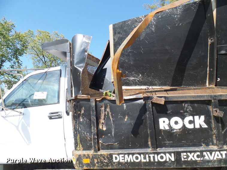 image for item DC2995 1990 GMC C6000  dump truck