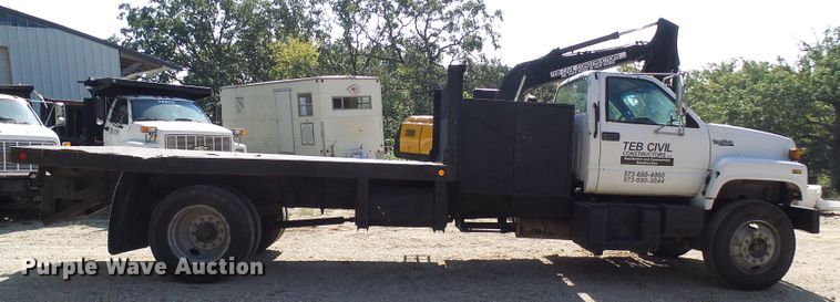 image for item DC2997 1993 GMC TopKick C6500  flatbed truck