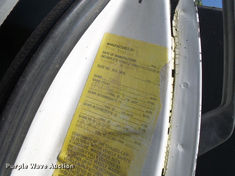 image for item DC2997 1993 GMC TopKick C6500  flatbed truck