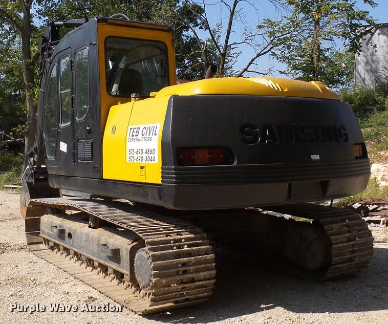 image for item DC2999 Samsung SL130LC-2  excavator