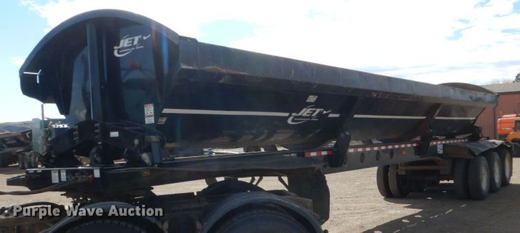 image for item DC4507 2013 Jet side dump trailer
