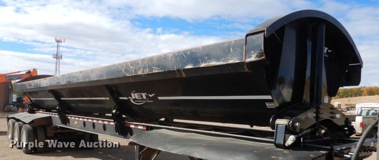 image for item DC4507 2013 Jet side dump trailer