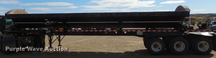 image for item DC4507 2013 Jet side dump trailer