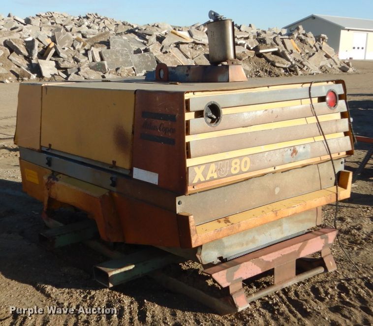 image for item DC8839 Atlas Copco XAU80  air compressor