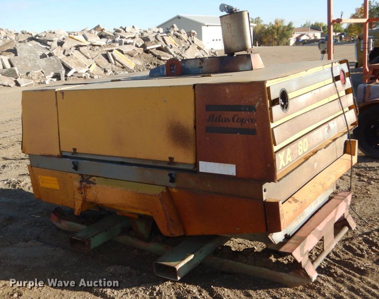 image for item DC8839 Atlas Copco XAU80  air compressor