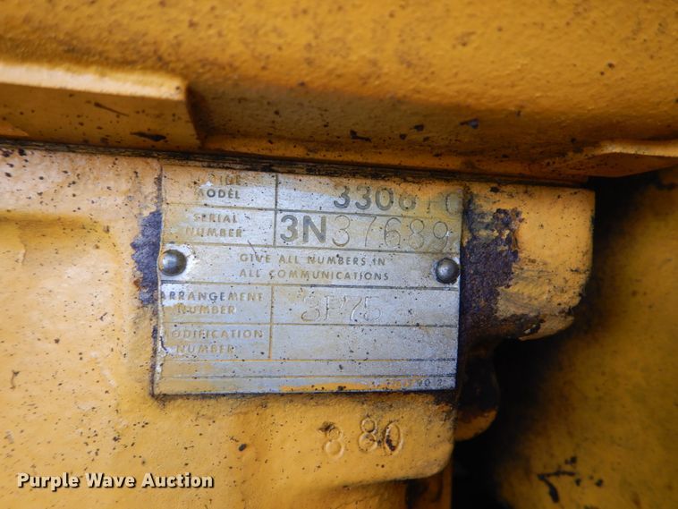 image for item DC8850 1975 Caterpillar 140G  motor grader