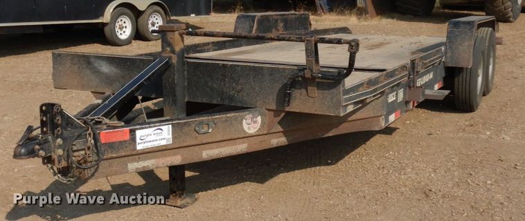 image for item DC8934 2017 DCT EZ Load 14 tilt deck equipment trailer