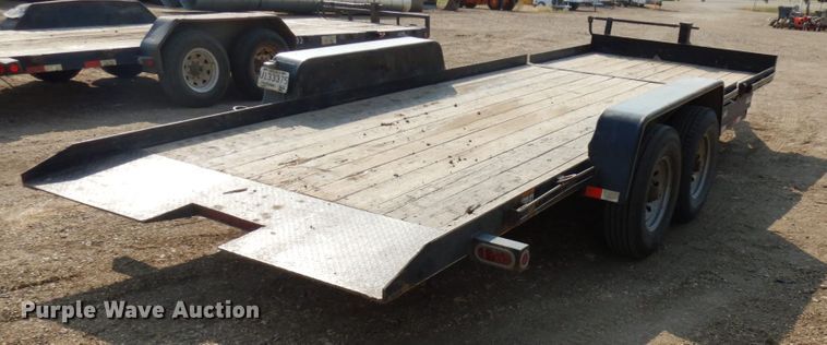 image for item DC8934 2017 DCT EZ Load 14 tilt deck equipment trailer