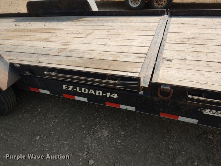 image for item DC8934 2017 DCT EZ Load 14 tilt deck equipment trailer