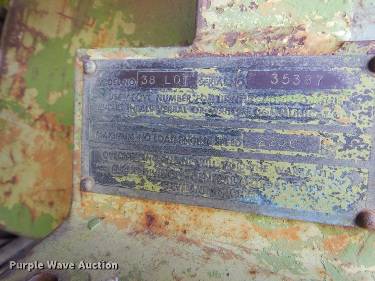 image for item DC8958 Terex TS-2438LOT  water wagon