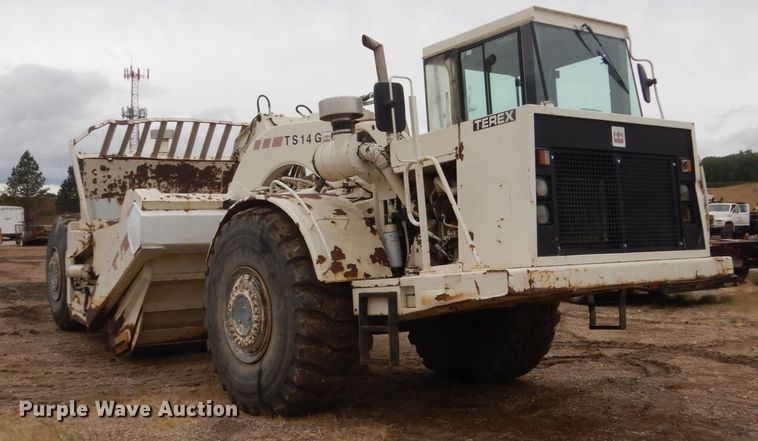 image for item DC8984 2001 Terex TS14G  conventional scraper