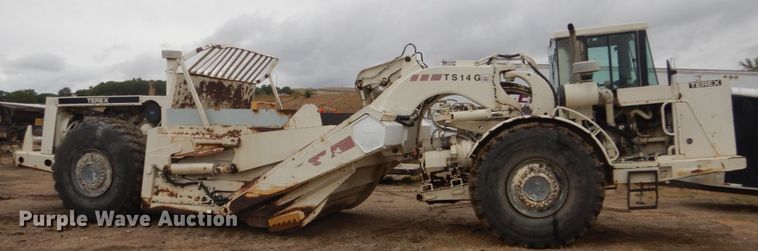 image for item DC8984 2001 Terex TS14G  conventional scraper