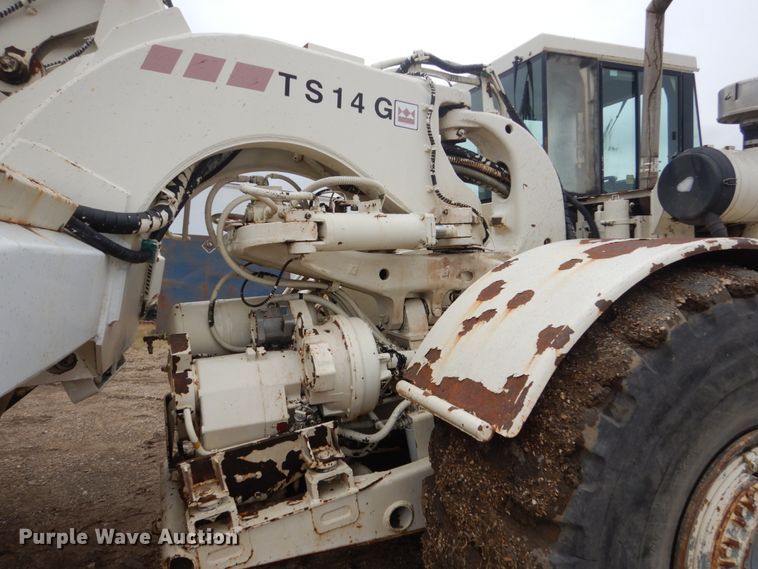 image for item DC8984 2001 Terex TS14G  conventional scraper