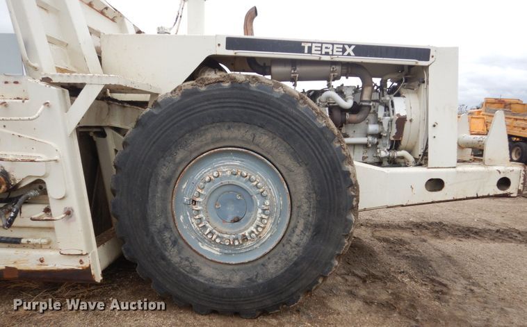 image for item DC8984 2001 Terex TS14G  conventional scraper