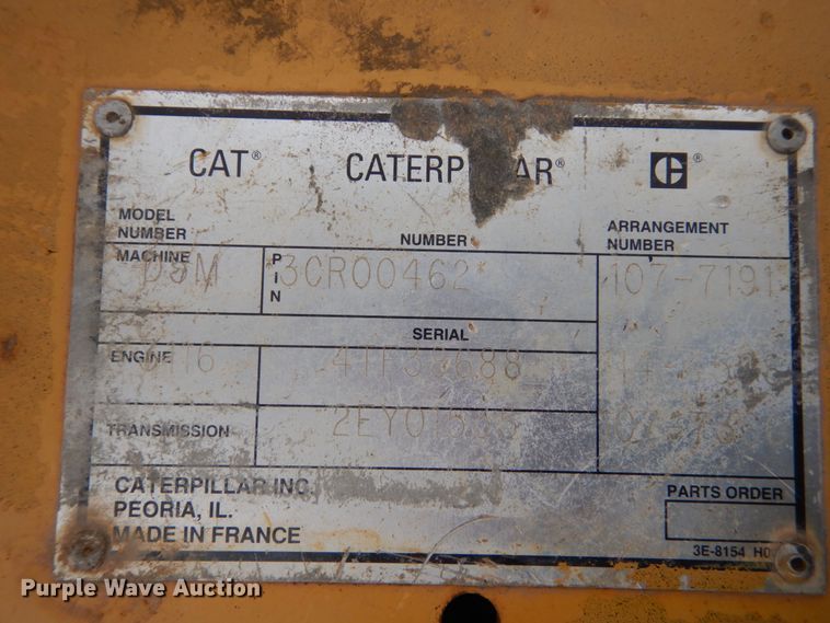 image for item DC8987 1997 Caterpillar D5M XL  Series II dozer