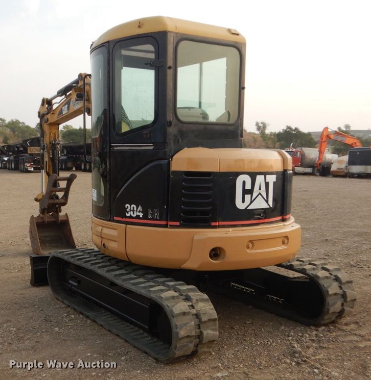 image for item DC8989 2006 Caterpillar 304 CR  mini excavator