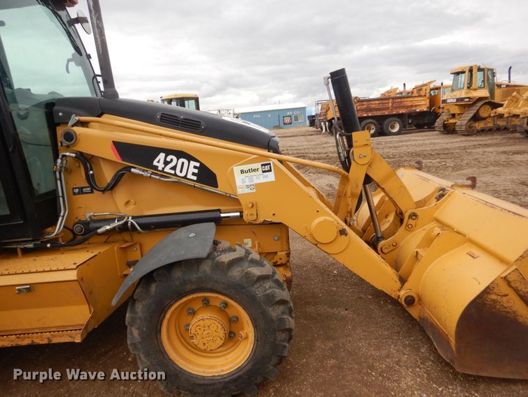 image for item DC8991 2011 Caterpillar 420E  backhoe