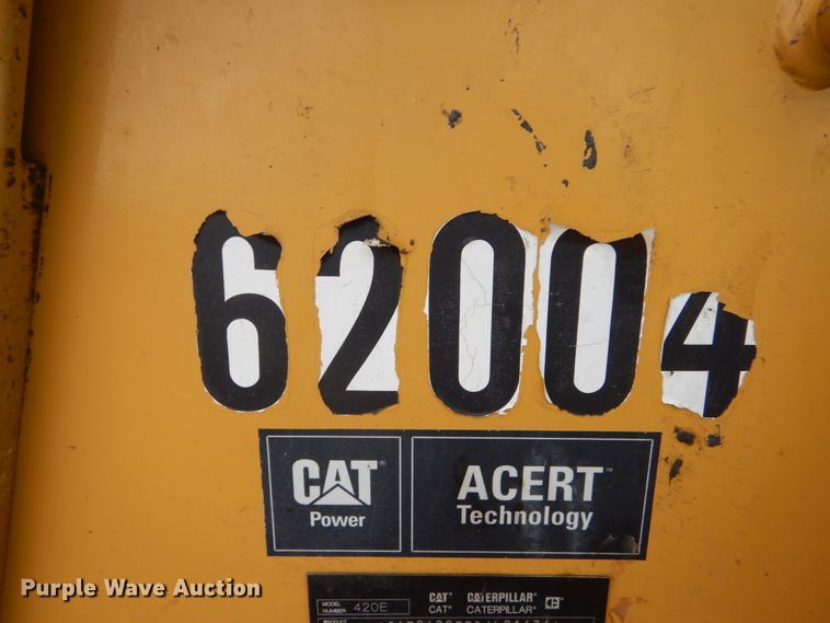 image for item DC8991 2011 Caterpillar 420E  backhoe