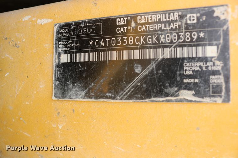 image for item DD5414 2006 Caterpillar 330C L  excavator
