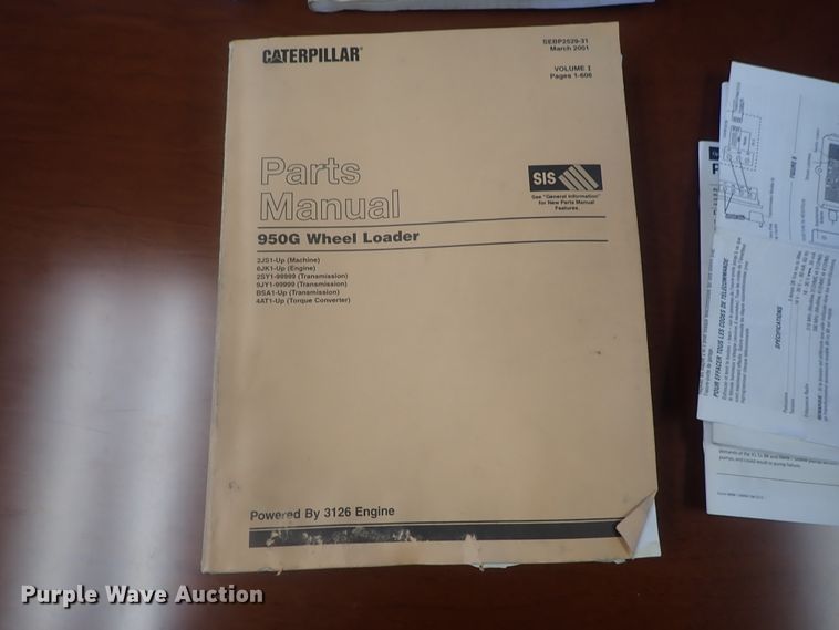 image for item DE0824 2000 Caterpillar 950G  wheel loader