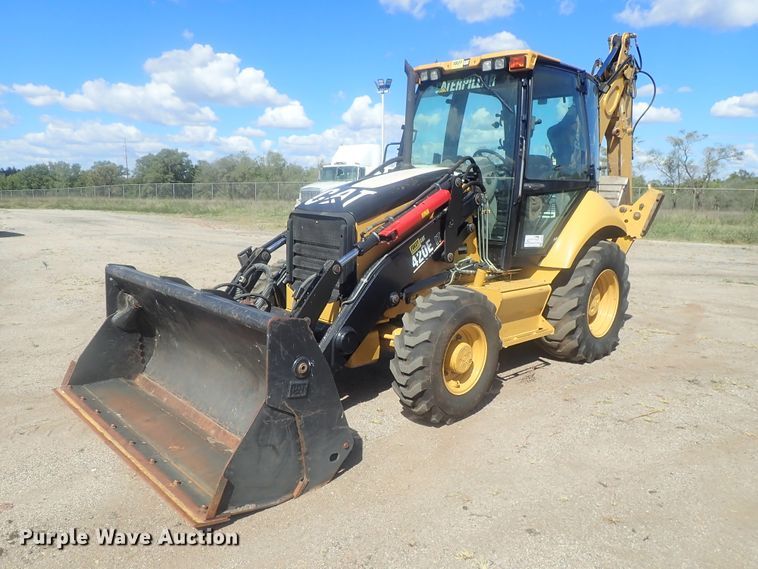 image for item DE0825 2007 Caterpillar 420E IT  backhoe