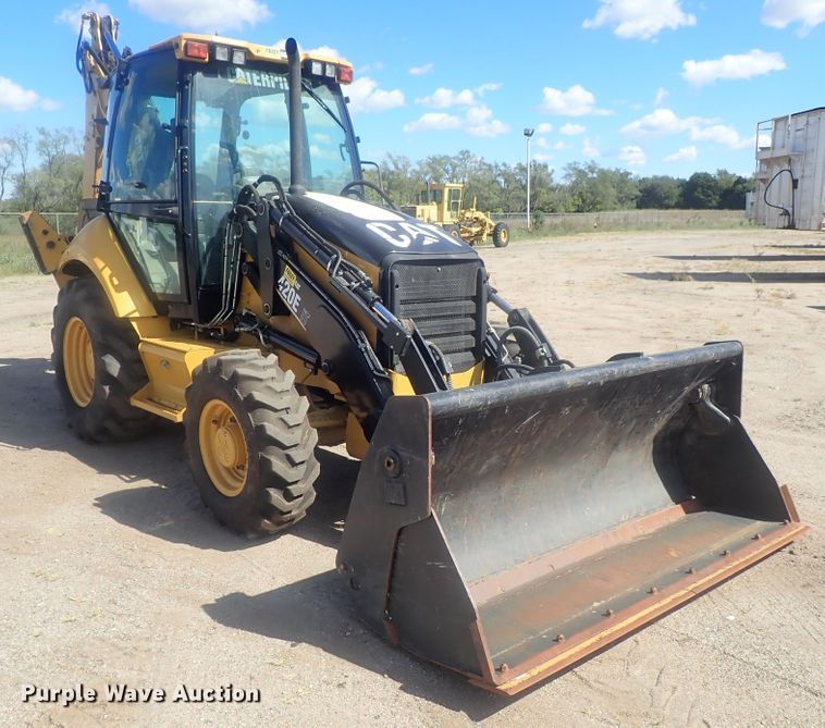 image for item DE0825 2007 Caterpillar 420E IT  backhoe