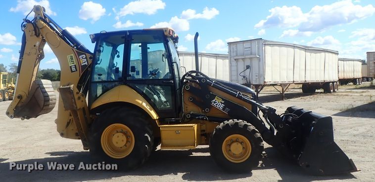 image for item DE0825 2007 Caterpillar 420E IT  backhoe