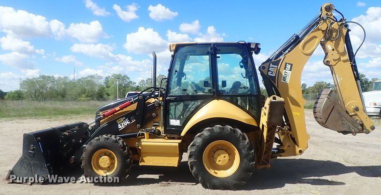 image for item DE0825 2007 Caterpillar 420E IT  backhoe