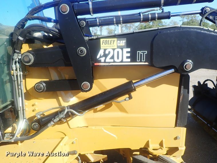 image for item DE0825 2007 Caterpillar 420E IT  backhoe
