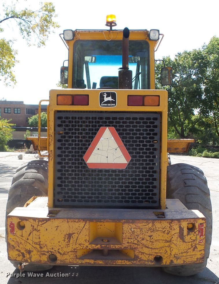 image for item DF0886 1991 John Deere 544E  wheel loader