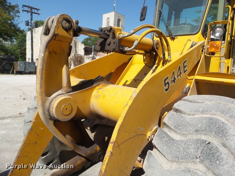 image for item DF0886 1991 John Deere 544E  wheel loader