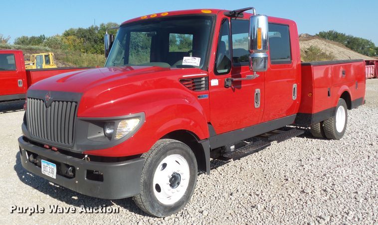 image for item DF0888 2013 International TerraStar  utility truck