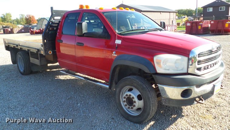 image for item DF0900 2008 Sterling 5500  flatbed truck