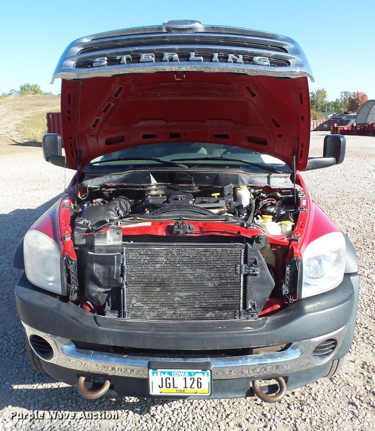 image for item DF0900 2008 Sterling 5500  flatbed truck