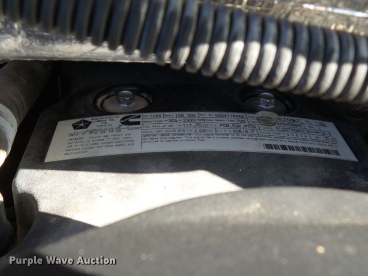 image for item DF0900 2008 Sterling 5500  flatbed truck