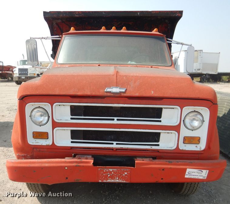 image for item DG4595 1972 Chevrolet C50  dump truck