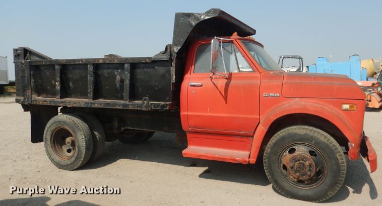image for item DG4595 1972 Chevrolet C50  dump truck