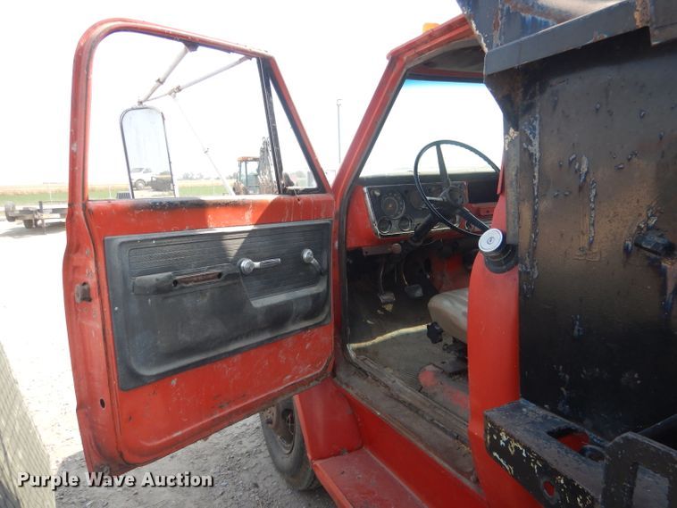 image for item DG4595 1972 Chevrolet C50  dump truck